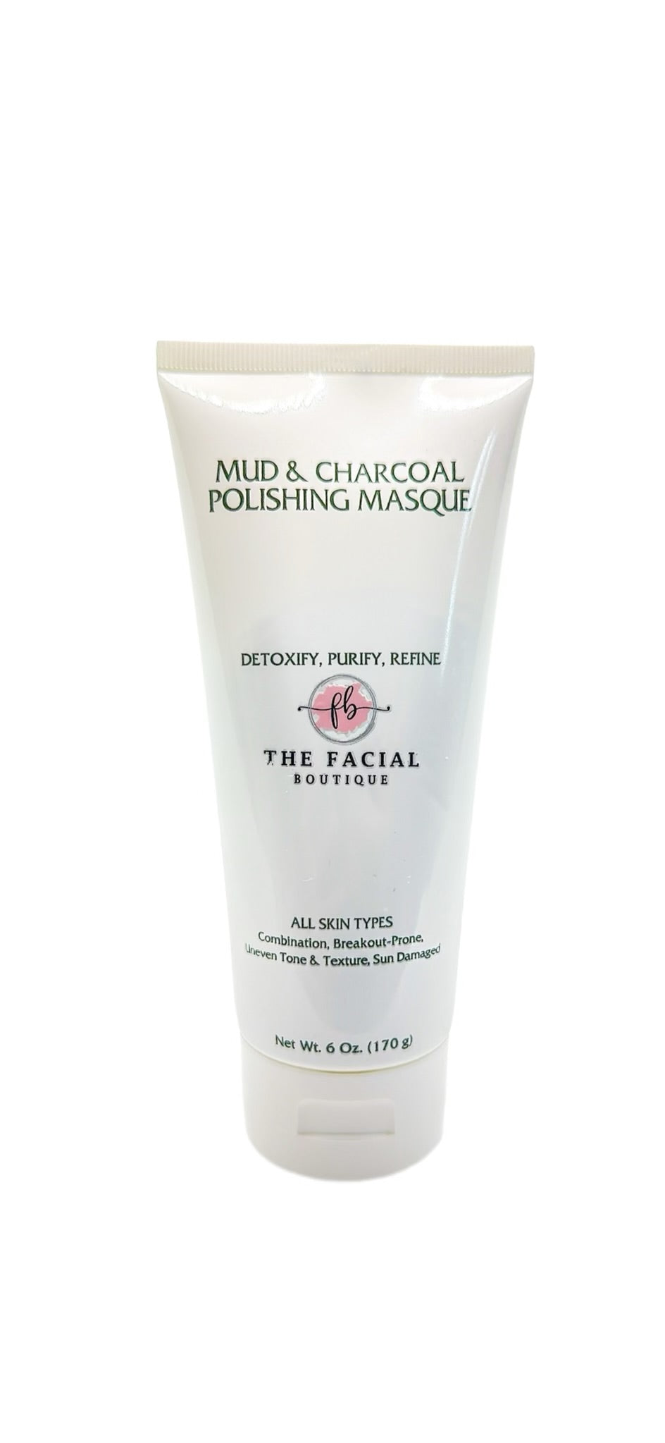 Reveal Your Skin's Natural Glow with The Facial Boutique’s Mud & Charcoal Polishing Masque at Beauty Room Destin